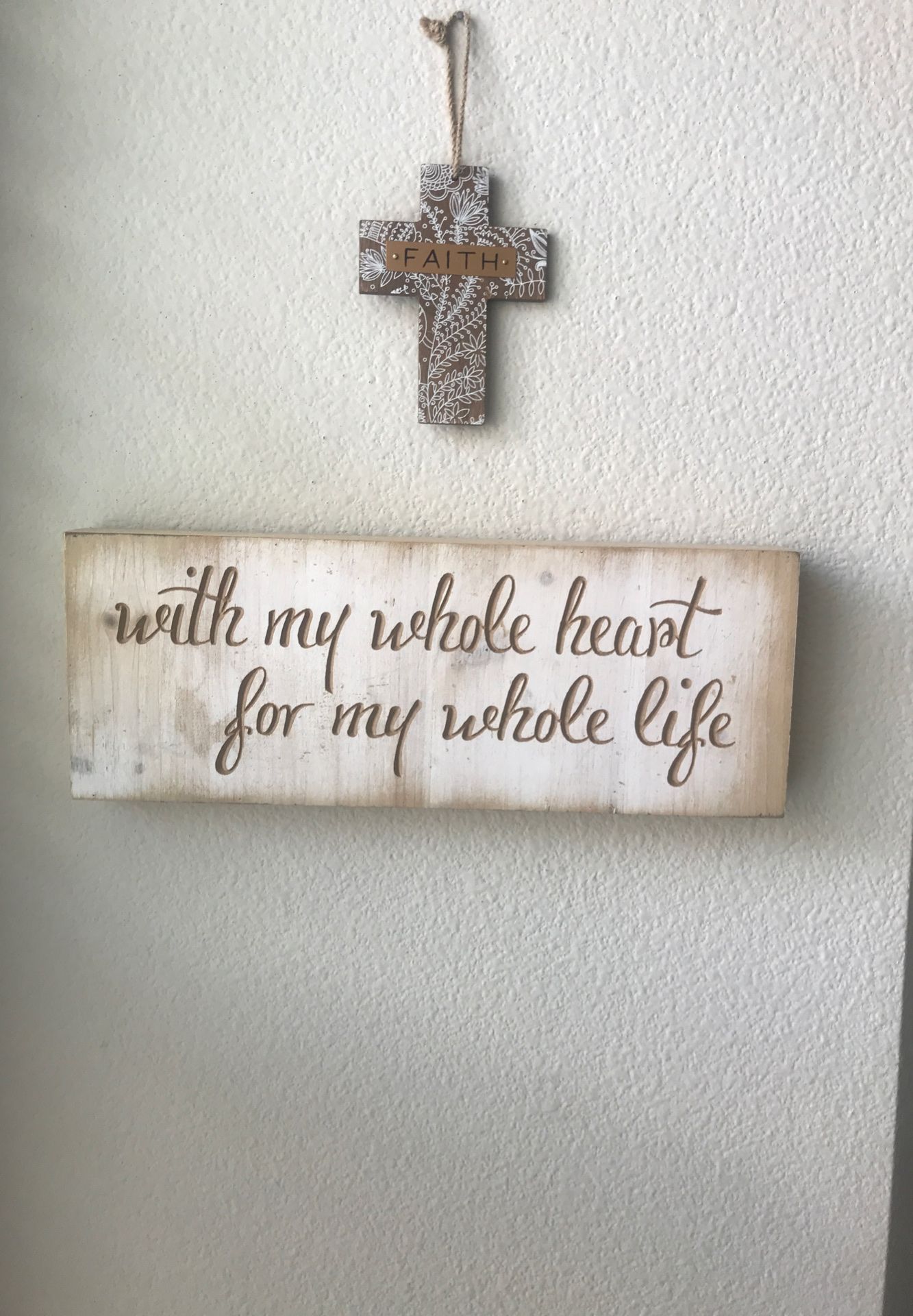 Wedding home decor sign