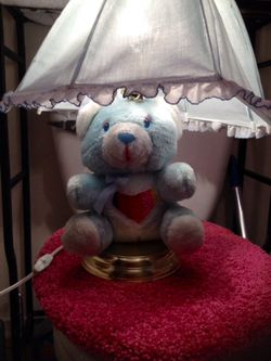 Teddy bear lamp