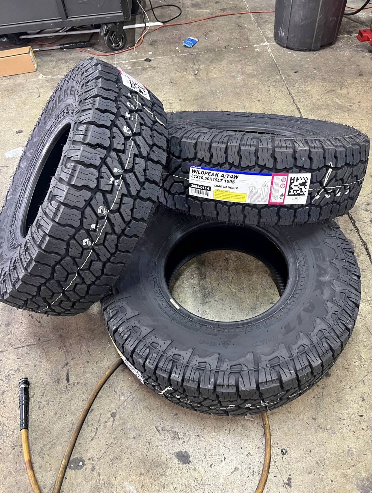 New Tires 31x10.50R15 Falken Wildpeak AT4W For Sale, Same Day Installation WE FINANCE