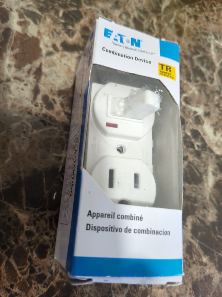Eaton TR274W Combination Device, White **SALE**