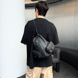 Chanel leather Black Backpack