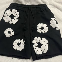 Denim Tears Black Short