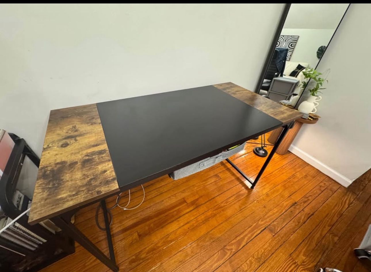 Computer Desk, Chair & Printer Table