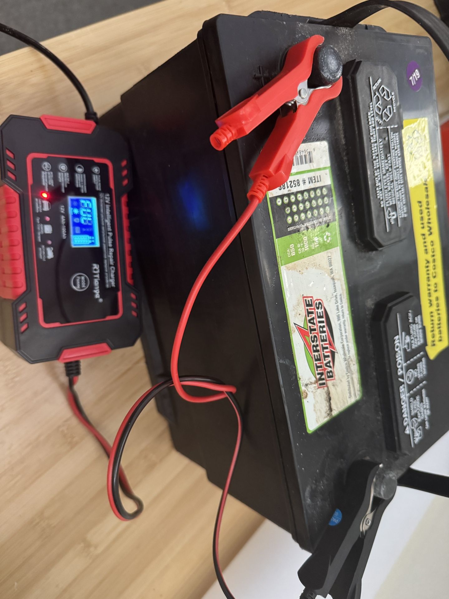 Interstate Car Battery Group 65 Excellent 850 CCA