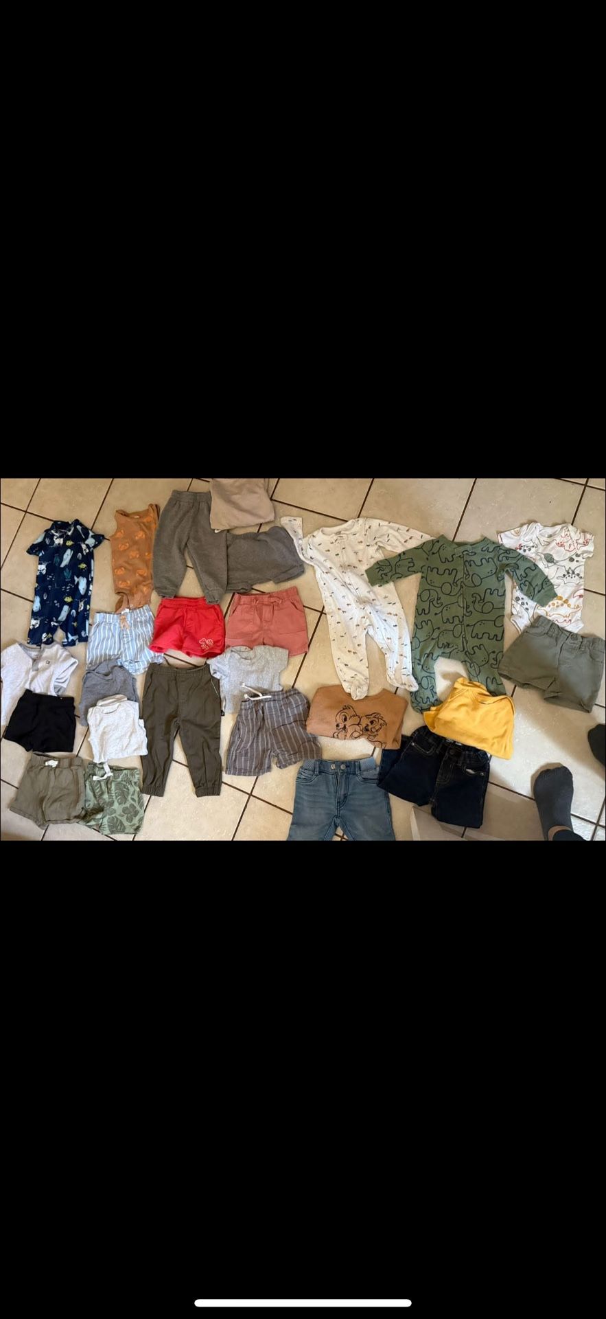 bag of clothes
