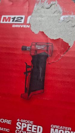 Milwaukee m12  1/4"  right angle die grinder