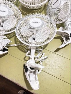 Small clip fans