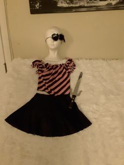 Pirate girls halloween costume