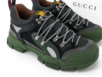 Gucci Flashtrek Men’s Shoes – Green