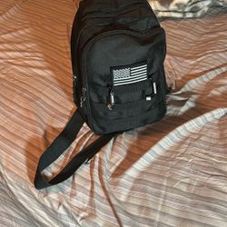 Backpack Single Strap American Flag 