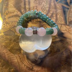 Love Quartz And Aventurine Bracelet
