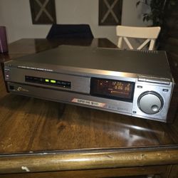 JVC Super VHS VCR model HR-S8000U in good condition.