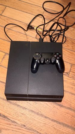 Sony PlayStation 4 Console with Controller and hdmi cord and power cord