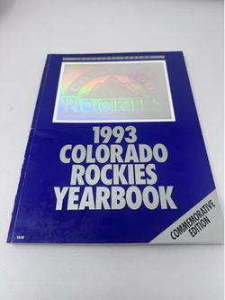 1993 Colorado Rockies Yearbook - baseball