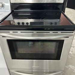 Stainless Convection Glass Top Stove 