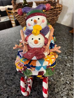 Christmas: Snowman Cookie Jar