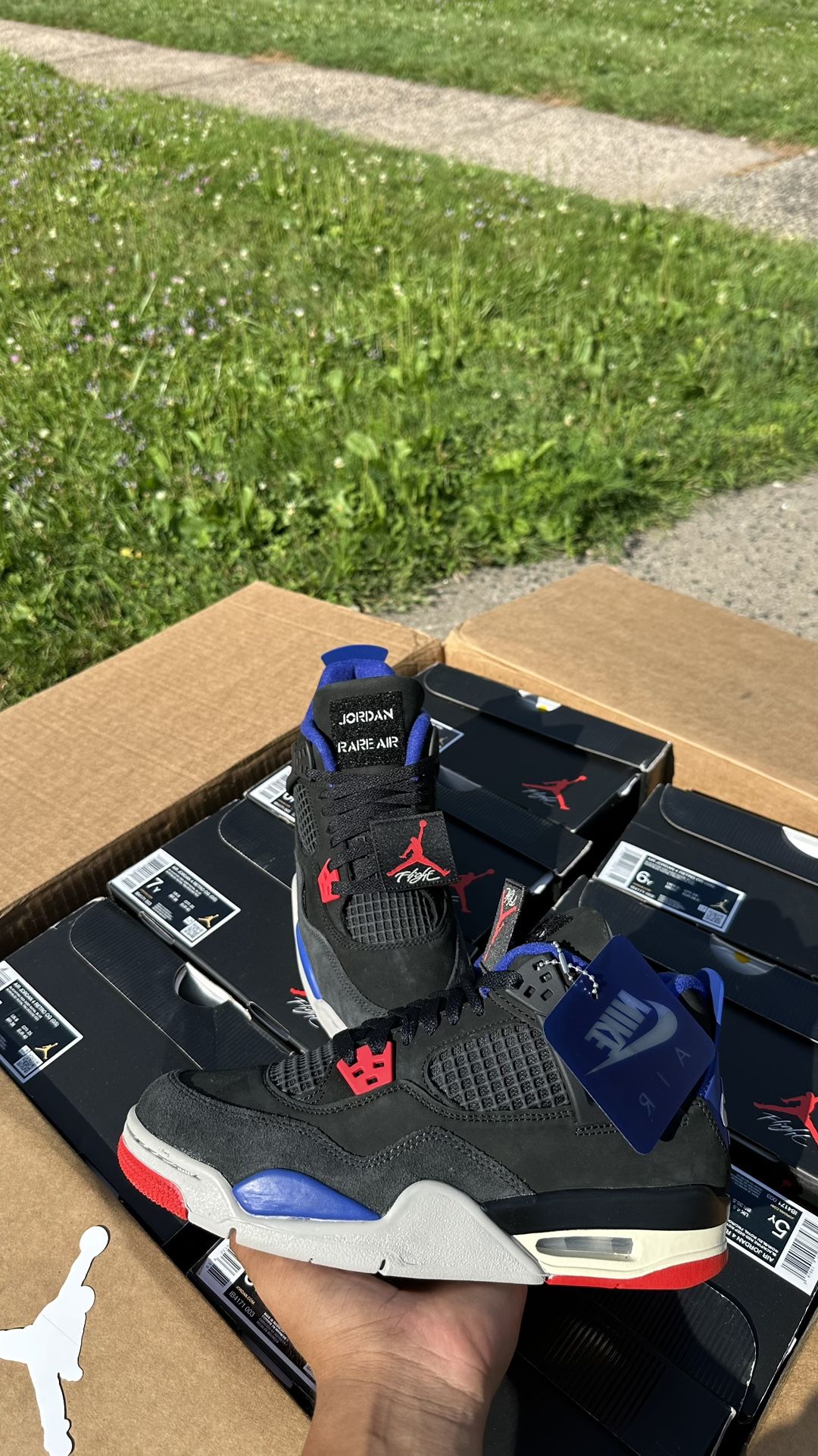 Jordan 4 Rare Size 6Y-6.5Y-7Y