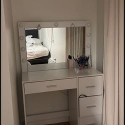 White Vanity
