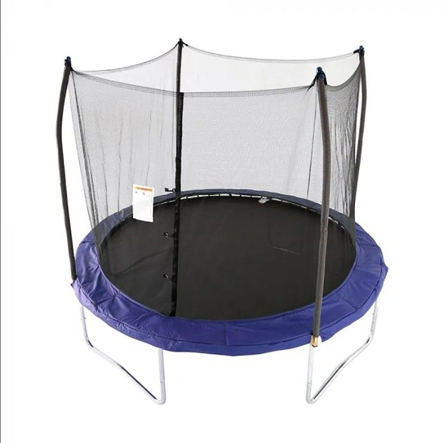 10' Round Trampoline With Safety Enclosure - Skywalker Trampolines