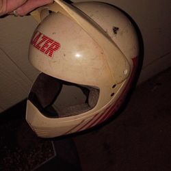 Vintage MX Lazer helmet in good condition.
