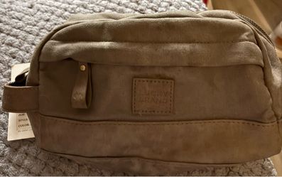 Lucky Brand men's canvas travel toiletry bag
