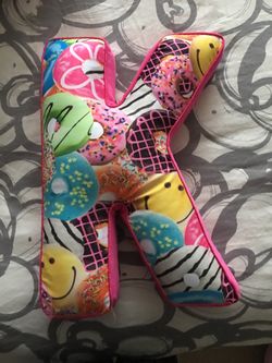 Decorate K pillow