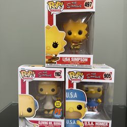 The Simpson Funko  $5 Each