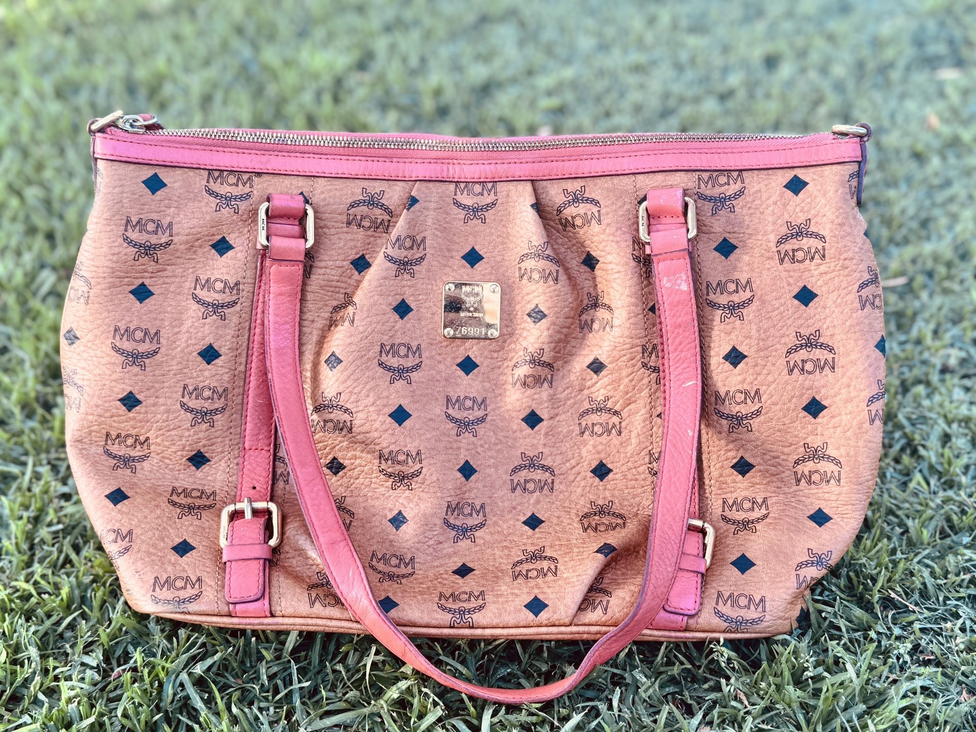 MCM Hand Bag In Very Good Condition