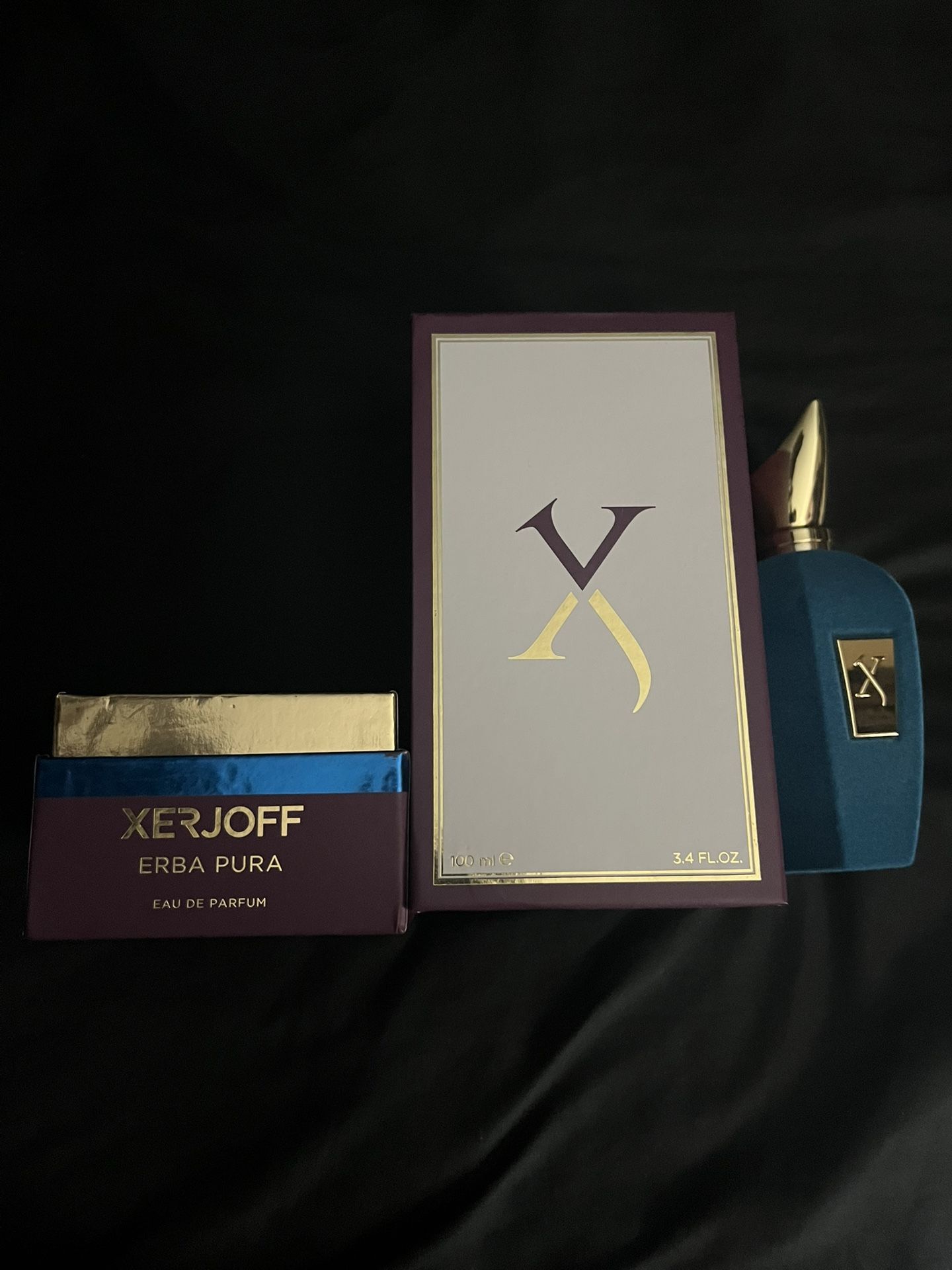 Xerjoff Erba Pura EDP Men’s Cologne 3.4 Oz/100 ML, Used. Has Fuzzy Material