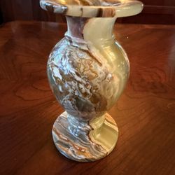 New Beautiful Solid Onyx Agate Stone Vase