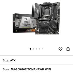 Brand New!! MAG X670E Tomahawk Wifi
