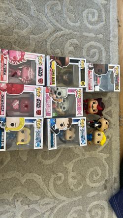 Funko Pop Lot Of 10 Star Wars NBA Fantastic Four