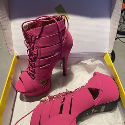 Pink Women’s High Heels Size 7