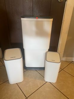 Variable Volume Lift trash  can