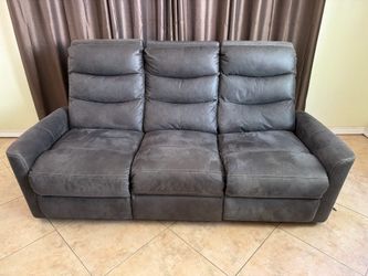 Grey Sofa and Loveseat
