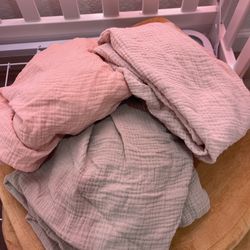 Muslim cotton Mini crib sheets