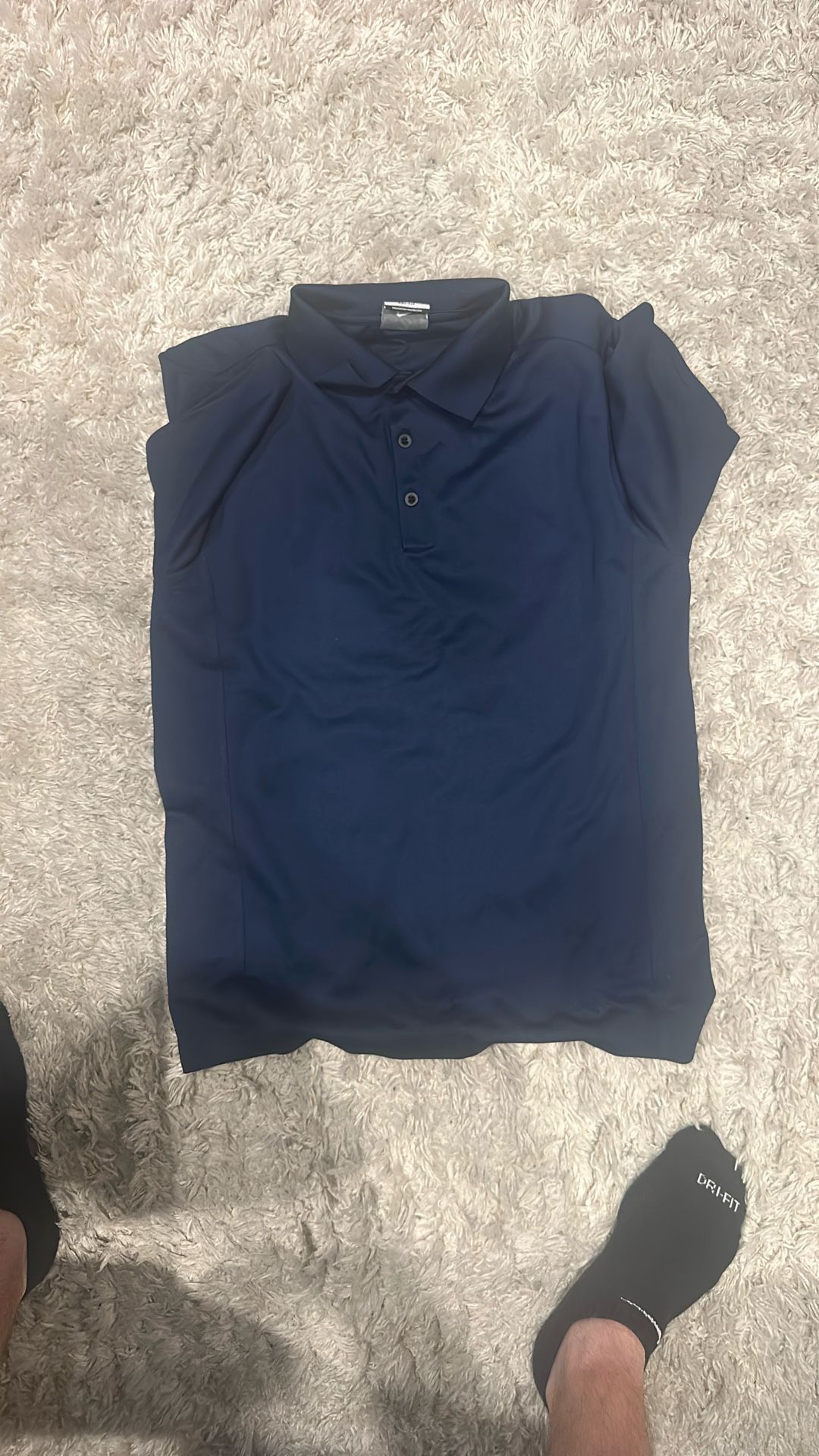 M Nike Blue Men’s Polo