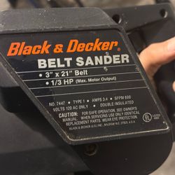 Belt Sander