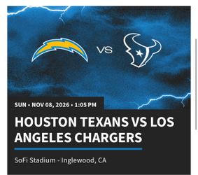 Chargers tix