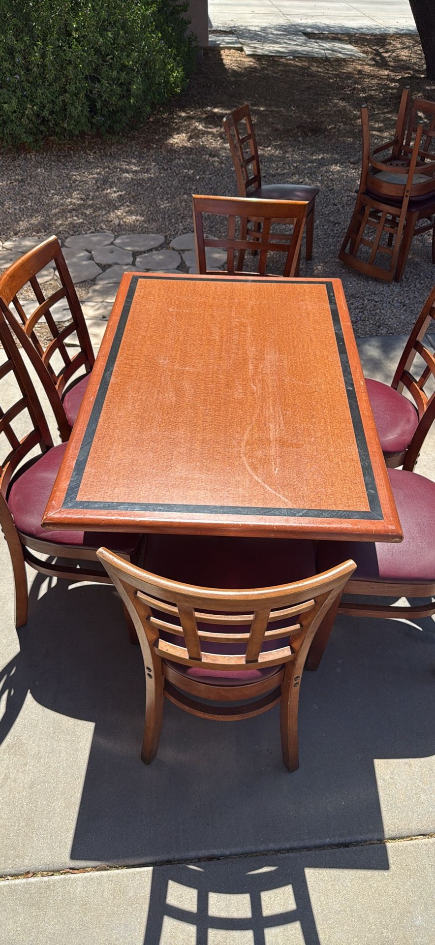 Table And 6 Chairs