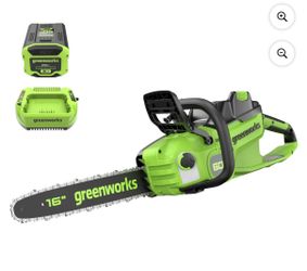 Greenworks 60V 16" 1.5kW Brushless Chainsaw - NEW