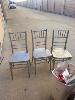 3 for $5 total fixer upper wood chairs