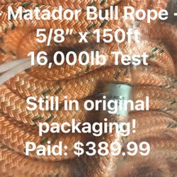 Pelican Matador Bull Rope 5/8”