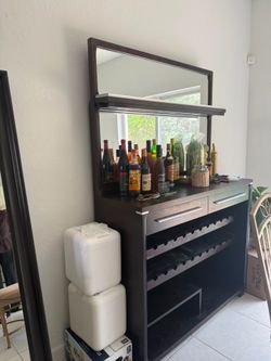 IKEA Dresser and Bar cabinet