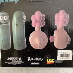 Pickle Rick And Pumba Salt & pepper Shaker