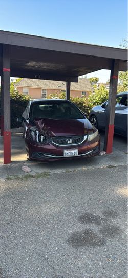 2013 Honda civic mechanical special side damage front end $1250 negotiable pickup today