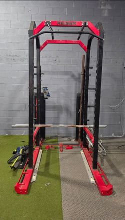 SALVAGE SALE – Keiser Commercial Full Power Rack – $2,000 OBO