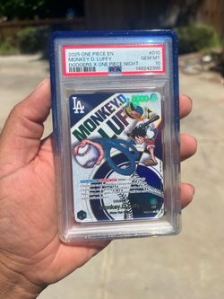 Dodgers Luffy PSA 10