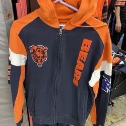 Starter Bears Zip Up  Size Small 