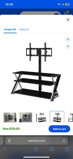 Whalen 3-in-1 Tv Stand